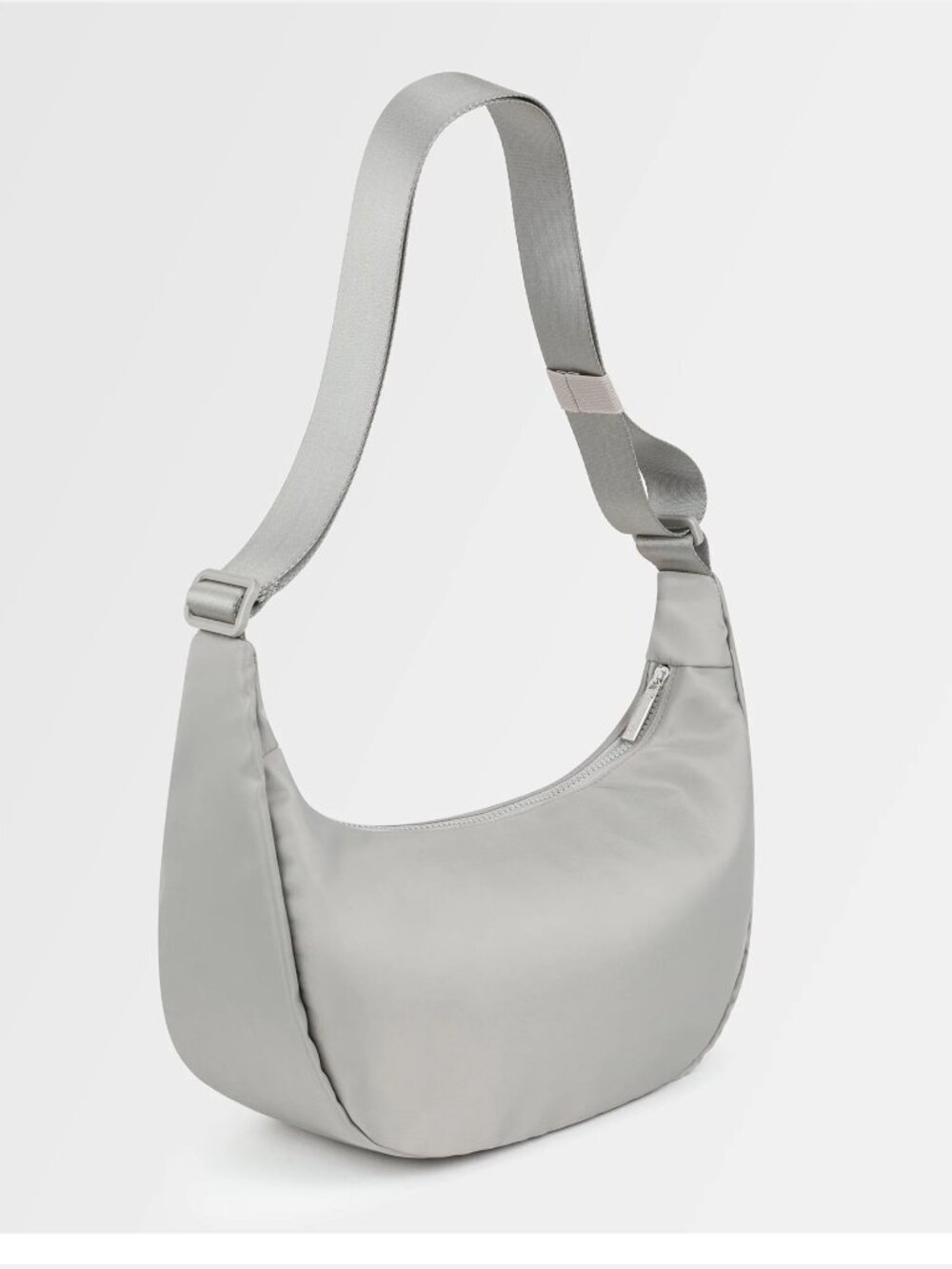FABLOU LONDON Luna Steel Gray Crossbody Purse Women Medium